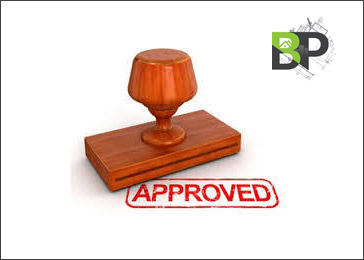 Approval of plans